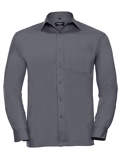 Men's LSL Poly-Cotton Easy Care