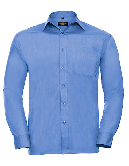 Men's LSL Poly-Cotton Easy Care