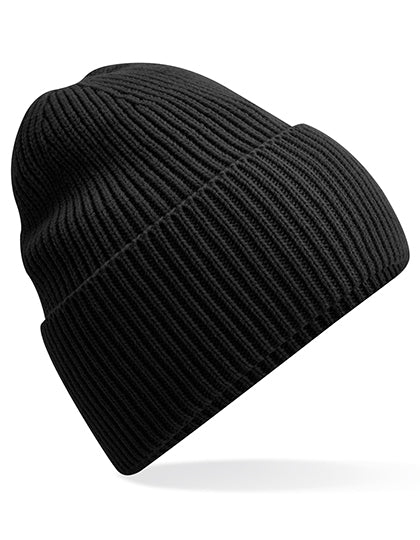 Oversized beanie met omslag