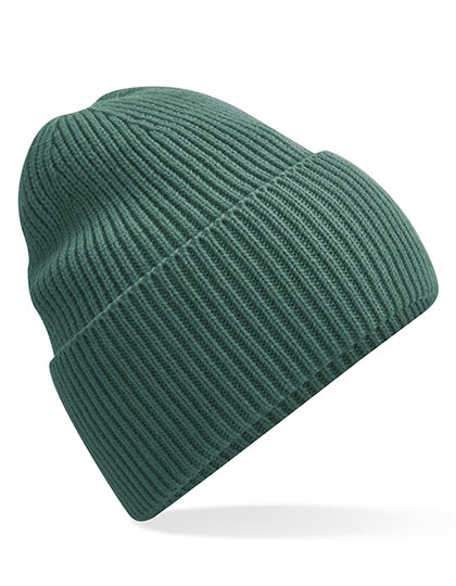 Oversized beanie met omslag