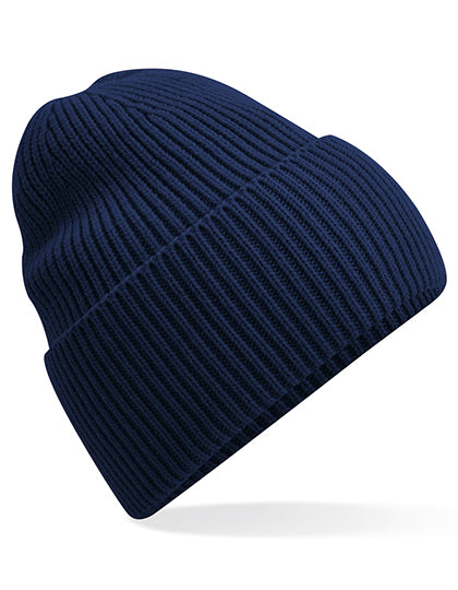 Oversized beanie met omslag