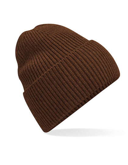 Oversized beanie met omslag