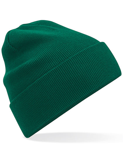 Biologisch Katoenen Originele Beanie met Omgeslagen Rand