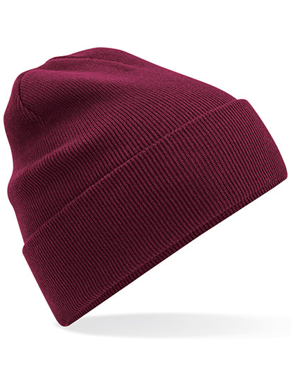 Biologisch Katoenen Originele Beanie met Omgeslagen Rand
