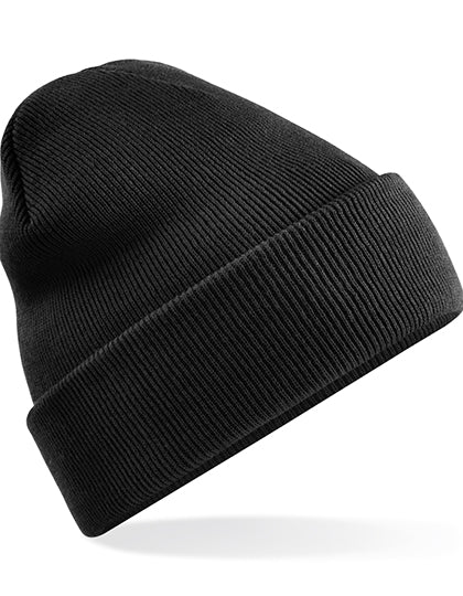 Gerecycleerde originele beanie met omslag