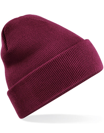 Gerecycleerde originele beanie met omslag
