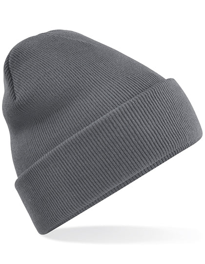 Gerecycleerde originele beanie met omslag
