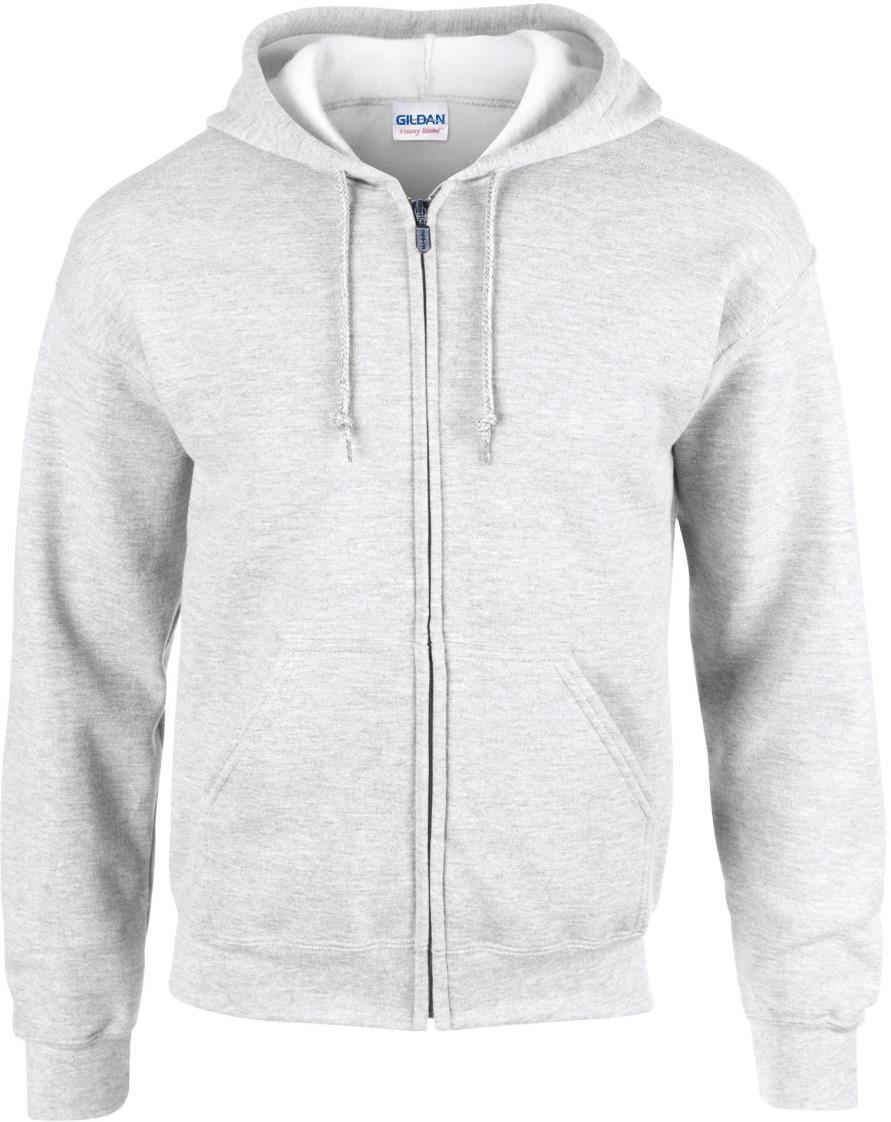 Heavy Blend Volledige Ritssluiting Hoodie voor Volwassenen