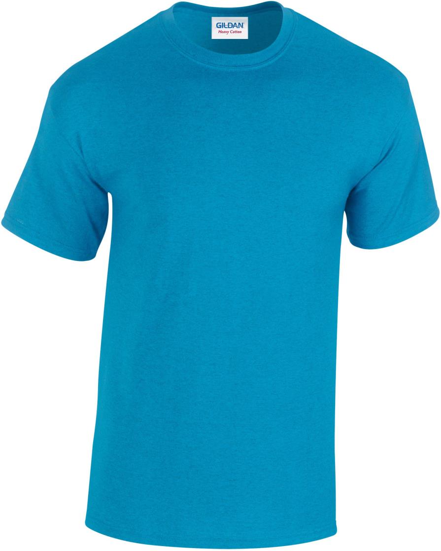 Zwaar Katoenen Klassiek Pasvorm Volwassen T-shirt