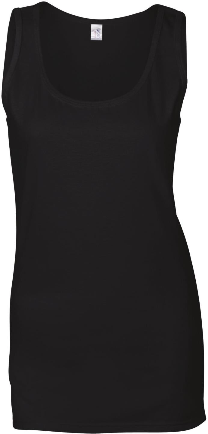Softstyle Getailleerde Dames Tanktop