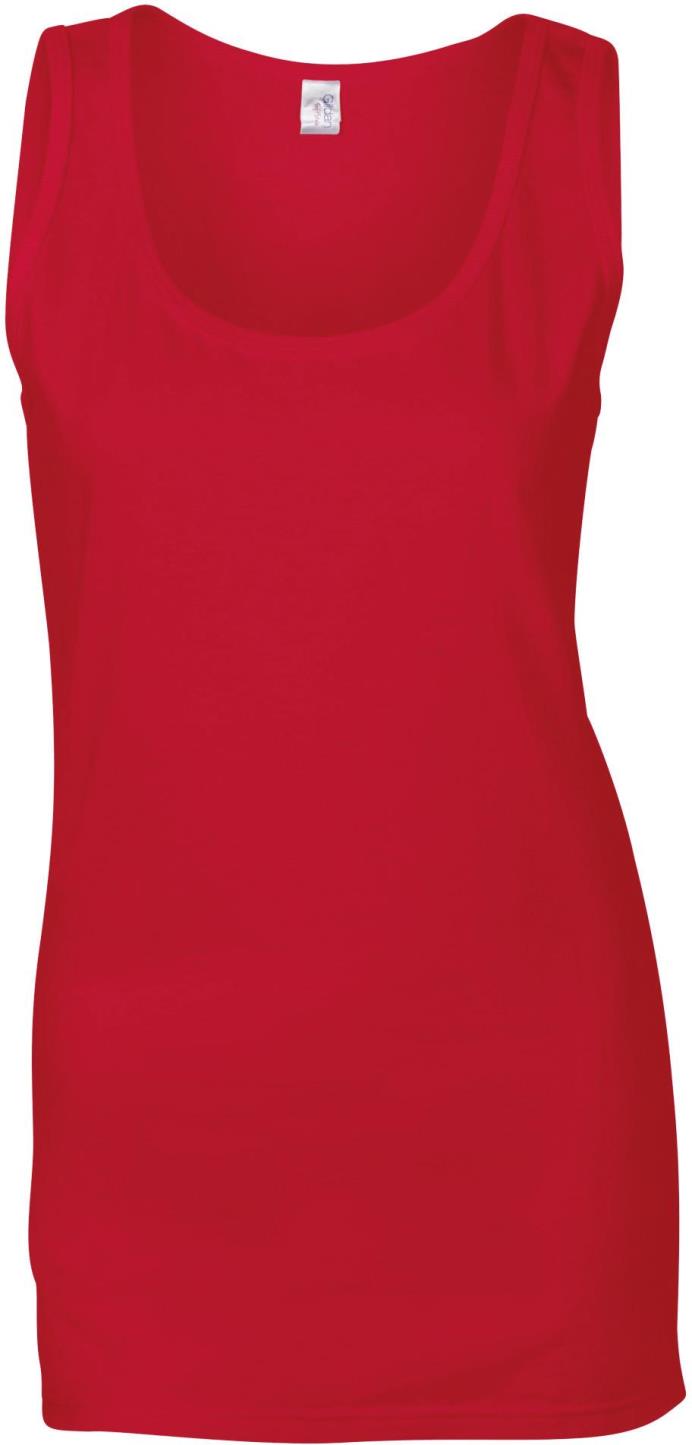 Softstyle Getailleerde Dames Tanktop