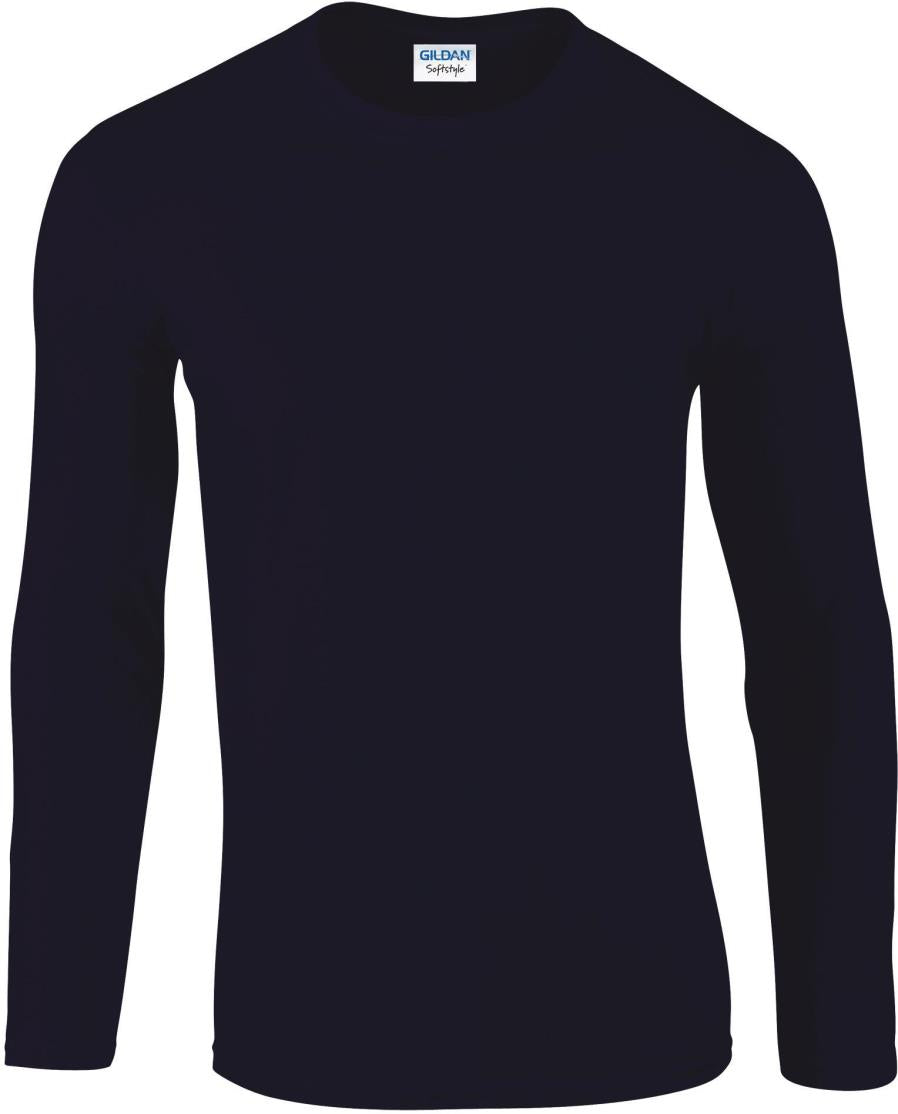 Softstyle Euro Fit T-shirt voor volwassenen met lange mouwen