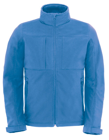 Softshelljack met capuchon voor heren