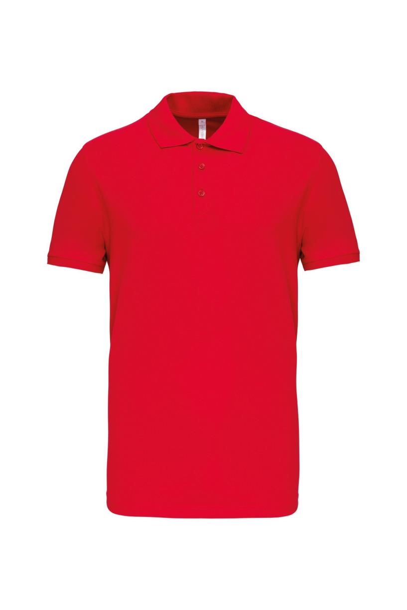 Men's short-sleeved polo shirt