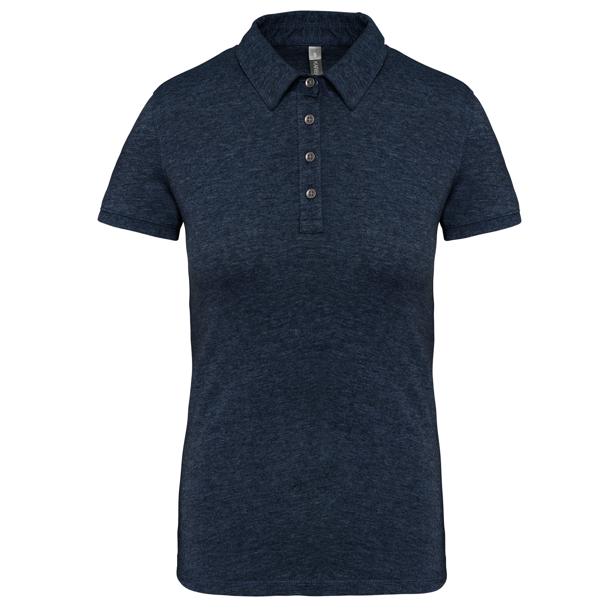 Damespoloshirt van jersey met korte mouwen
