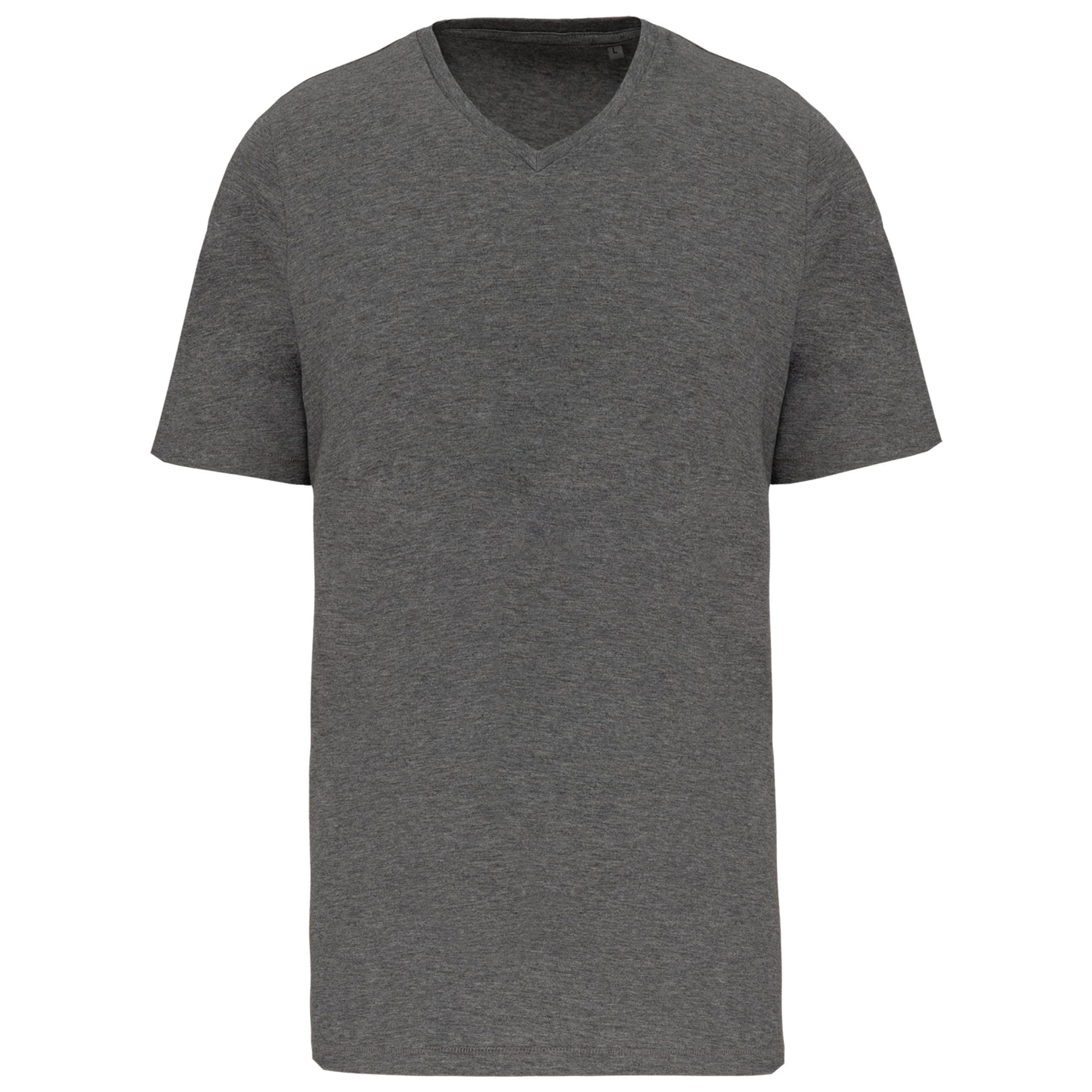Heren T-shirt Supima® V-hals korte mouw