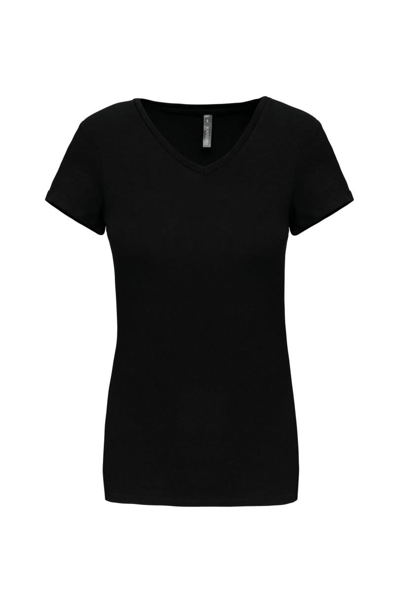 Women's short sleeve V-neck t-shirt