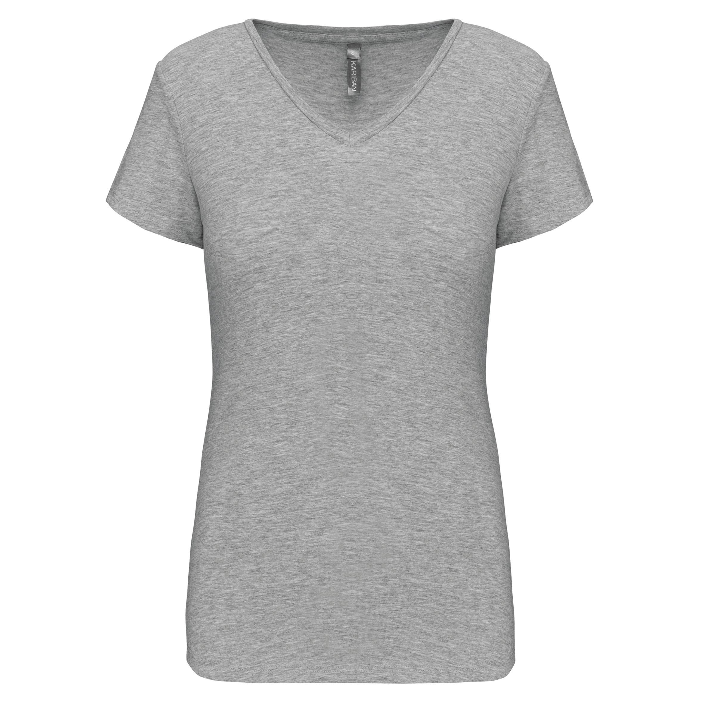 Women's short sleeve V-neck t-shirt