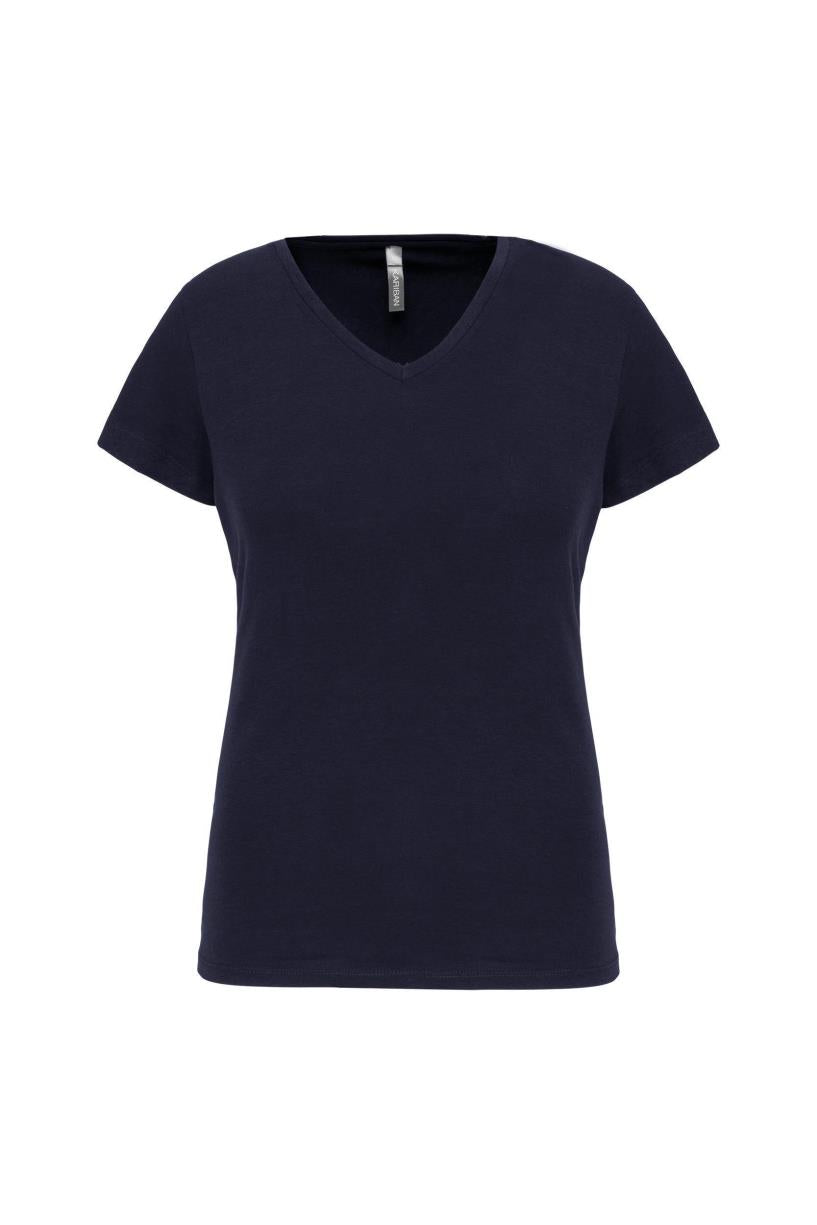 Women's short sleeve V-neck t-shirt