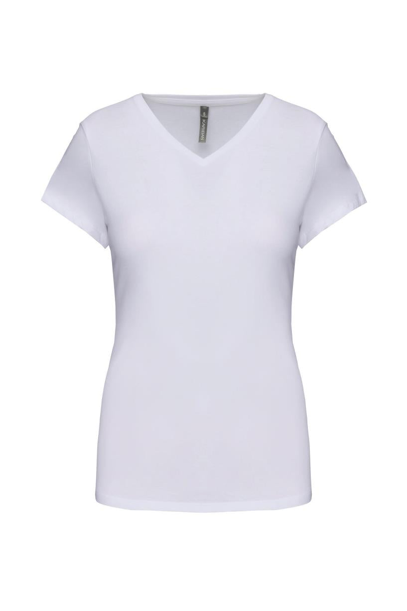 Women's short sleeve V-neck t-shirt