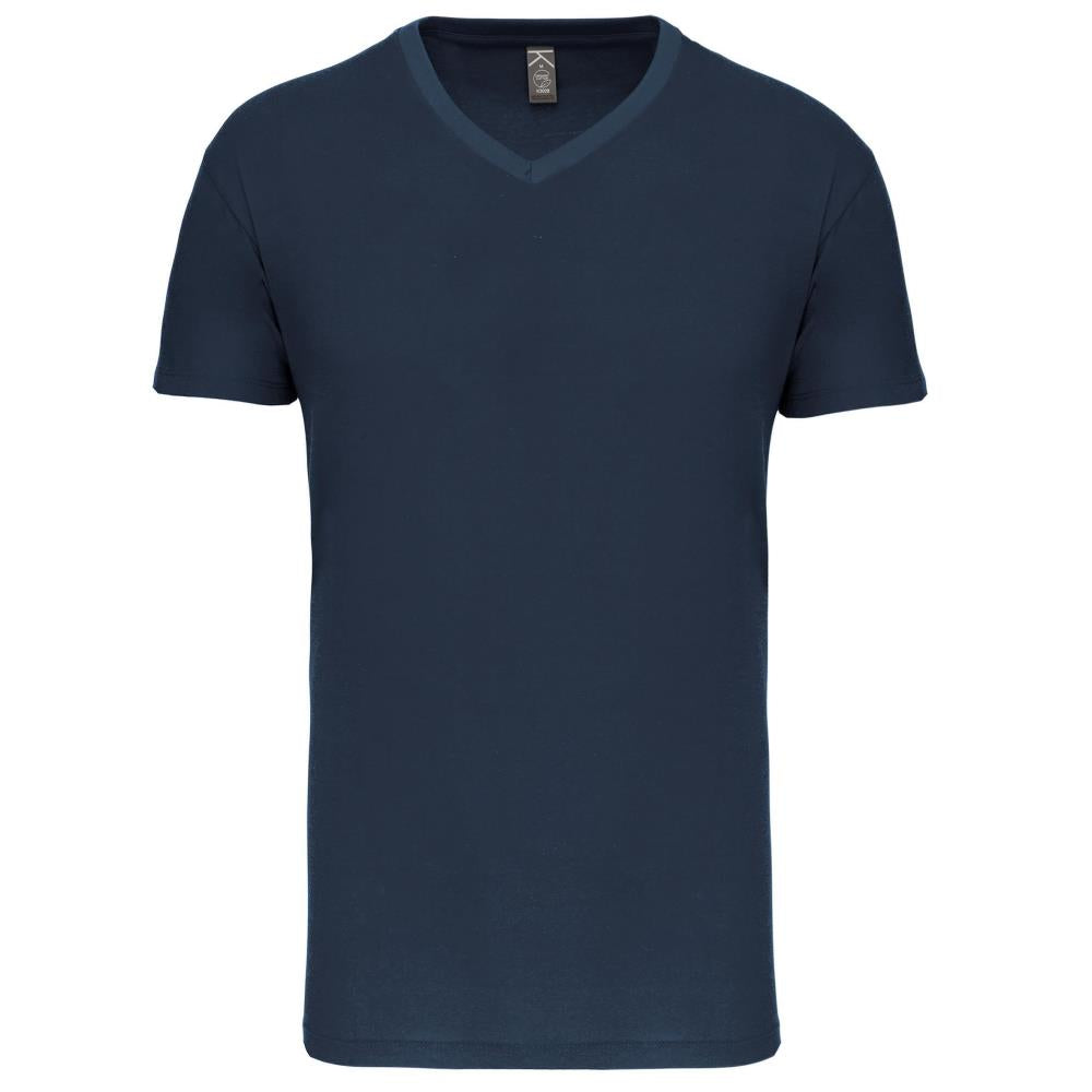 Heren-t-shirt BIO150 IC V-hals