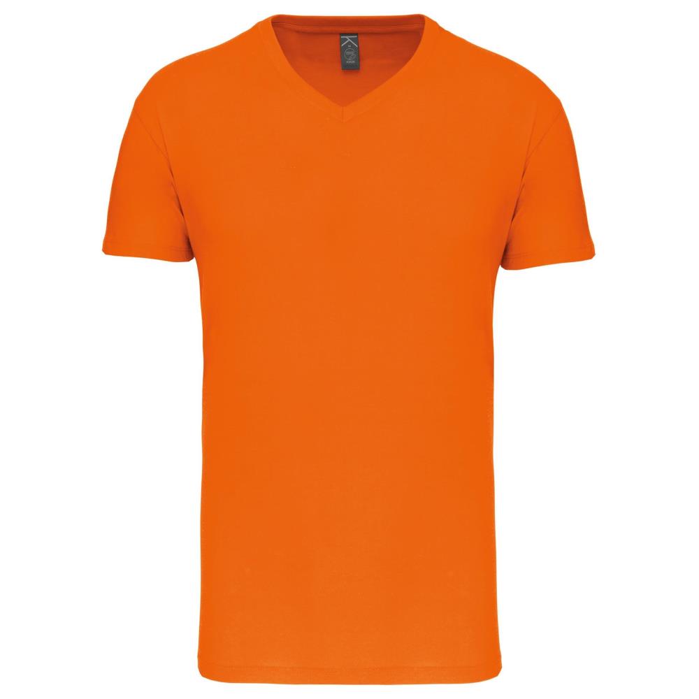 Heren-t-shirt BIO150 IC V-hals