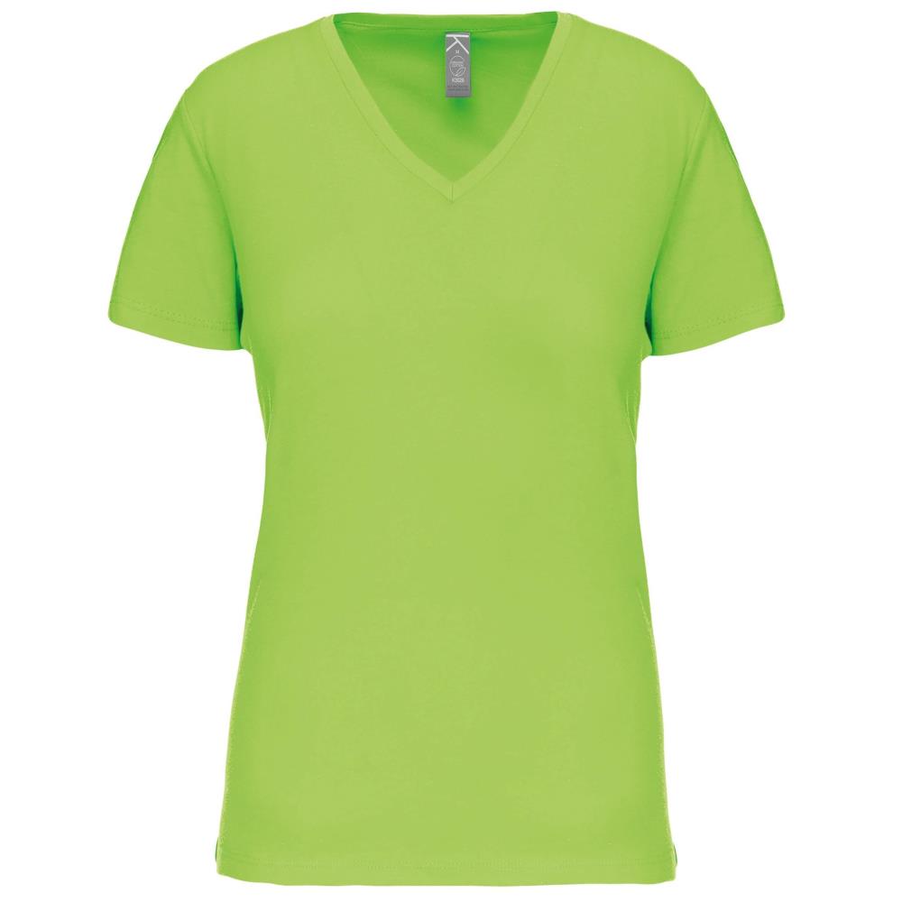 Dames-t-shirt BIO150 IC V-hals