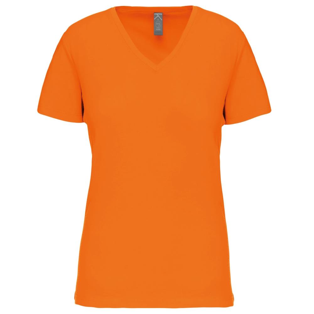 Dames-t-shirt BIO150 IC V-hals