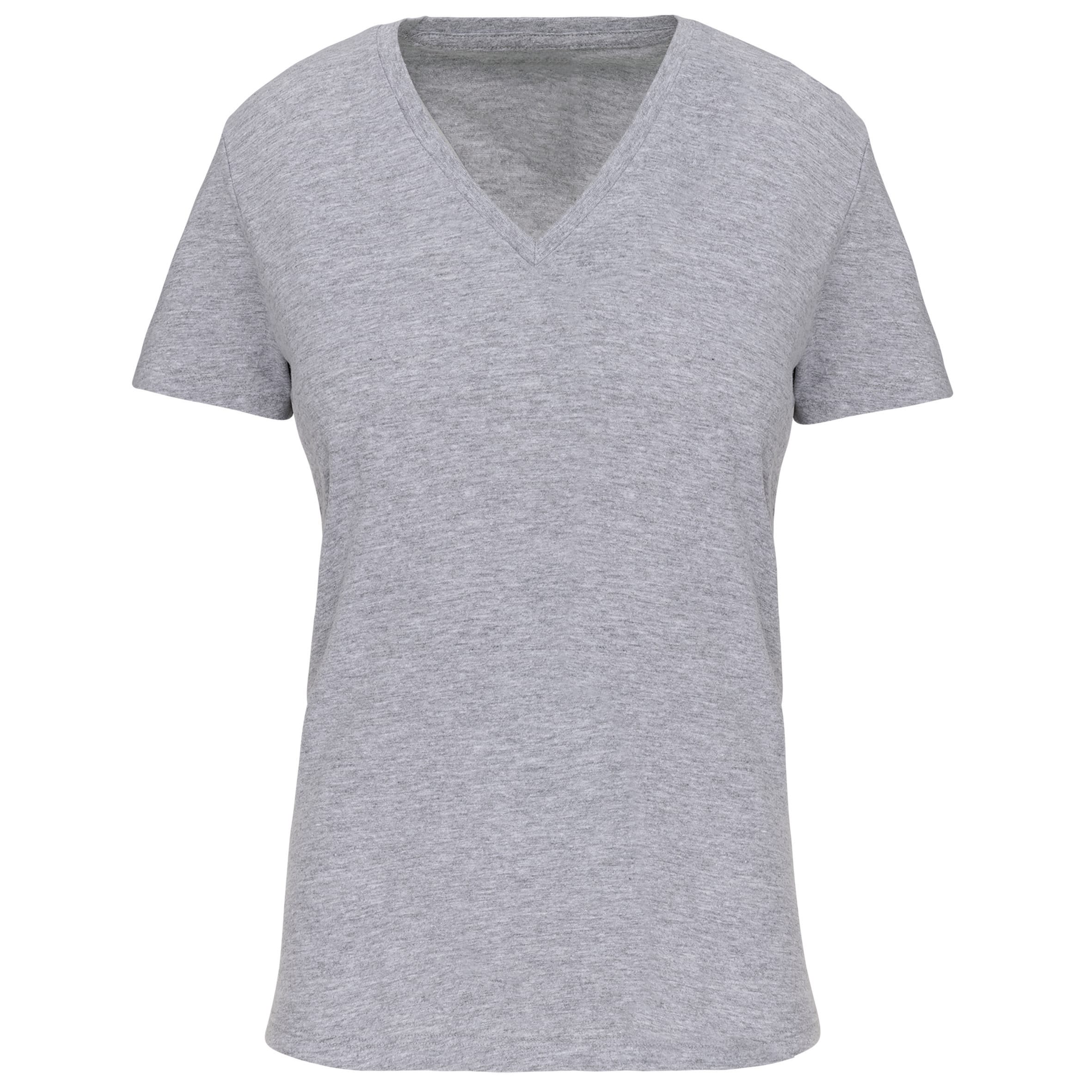 Dames-t-shirt BIO150 IC V-hals