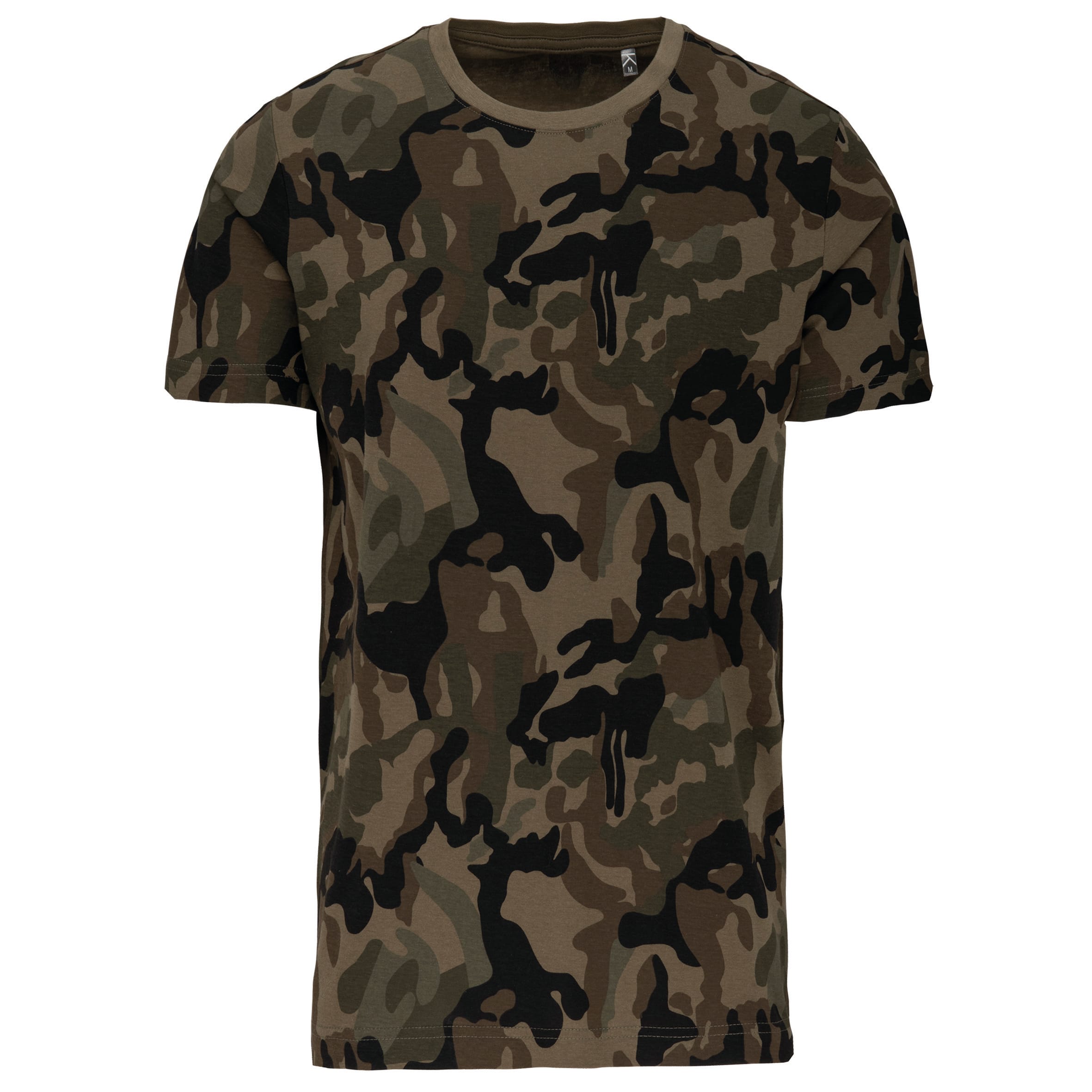 T-shirt camouflage korte mouwen