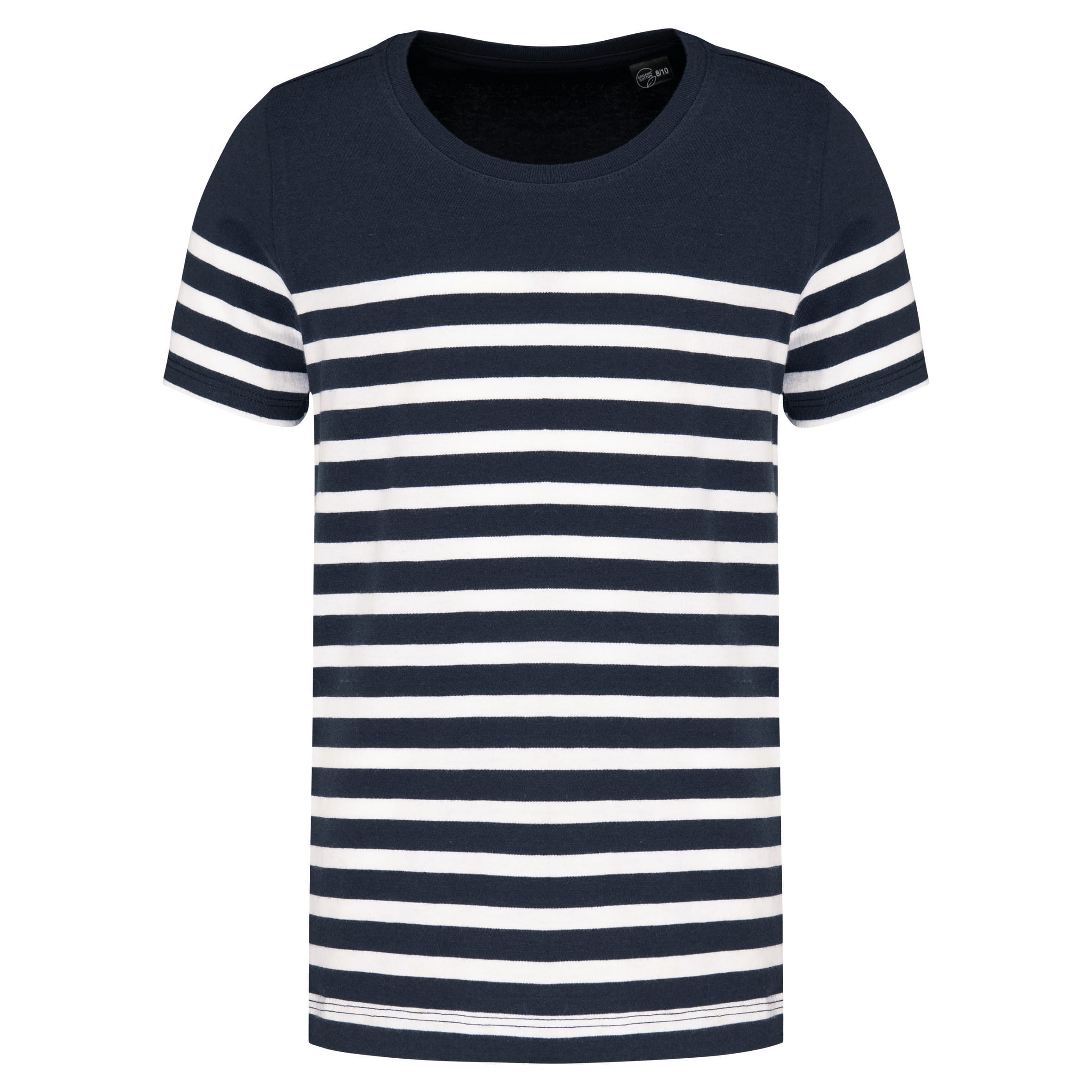 Matrozenshirt ronde hals biologisch kind