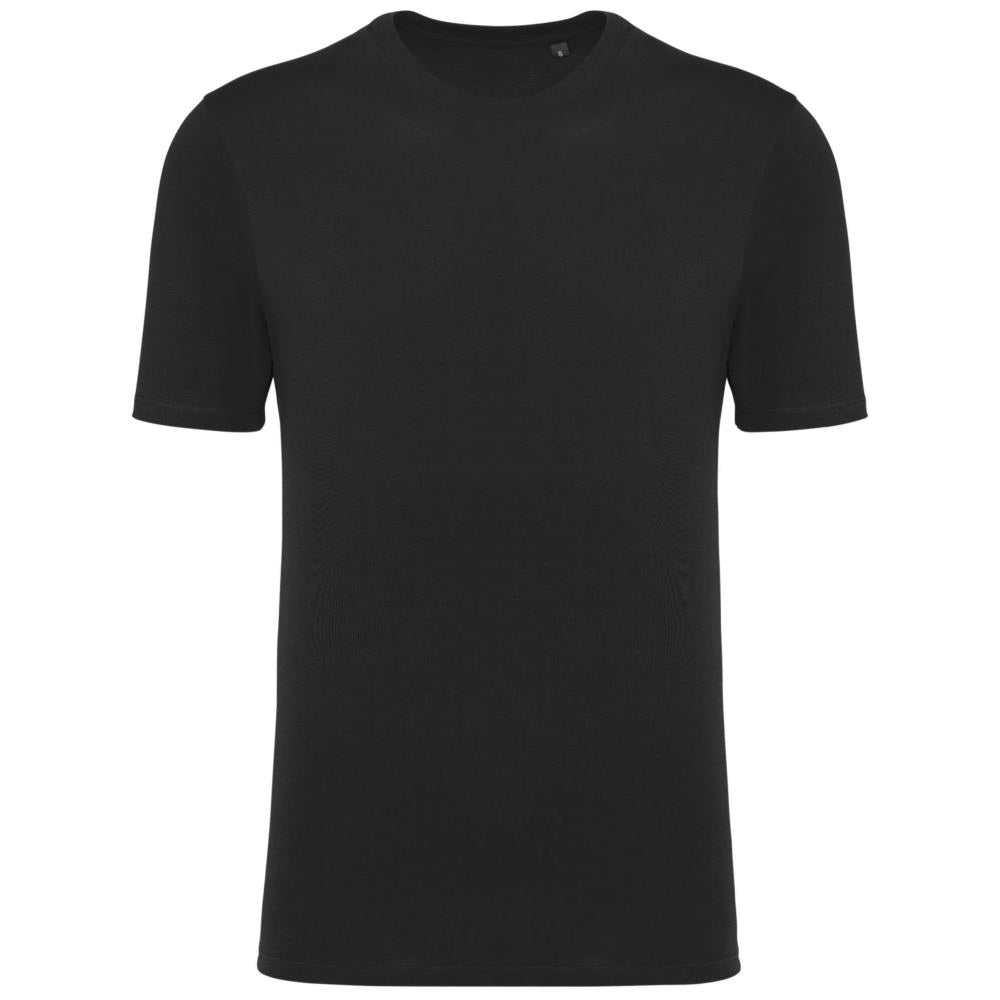 T-shirt ronde hals met korte mouwen uniseks
