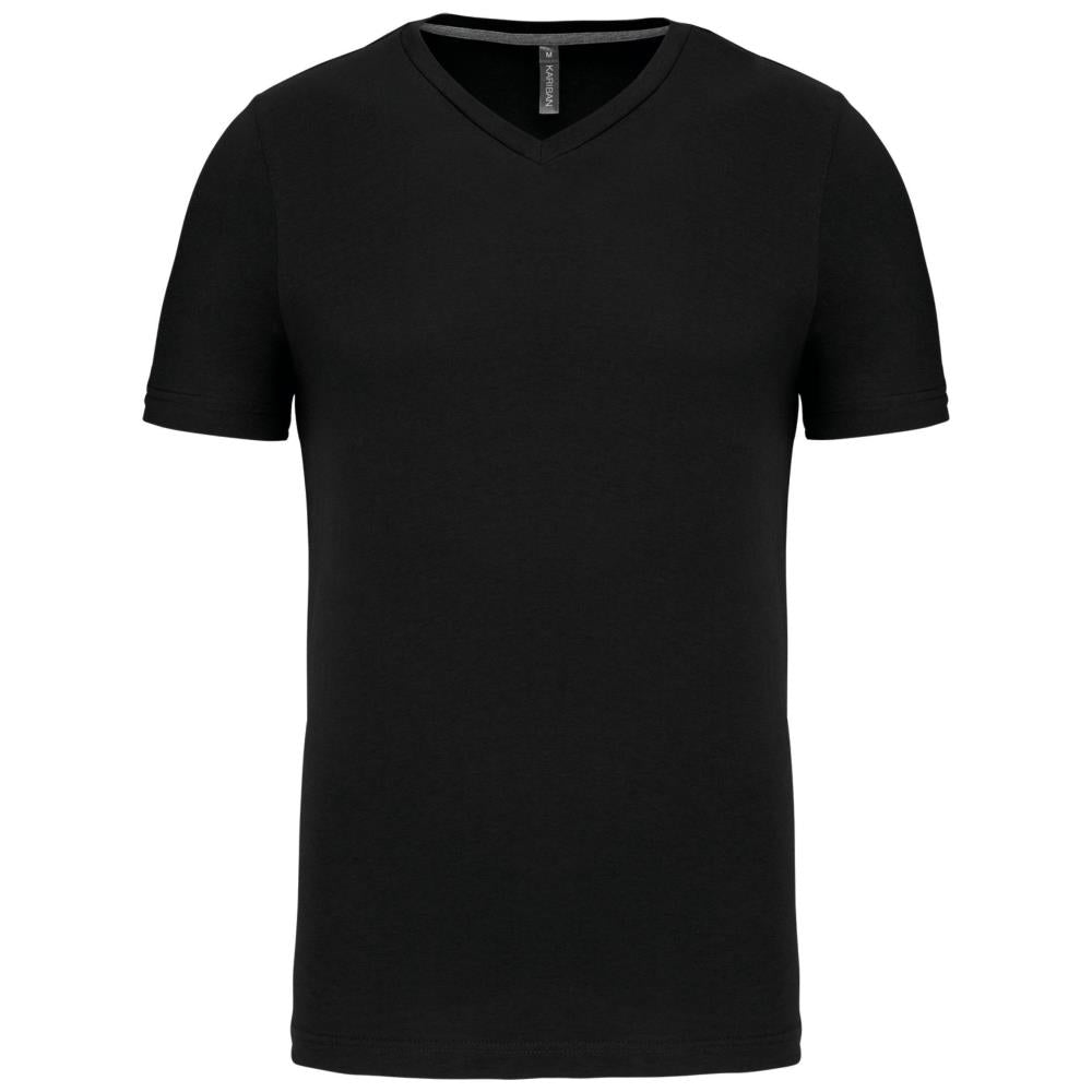 T-shirt V-hals korte mouwen