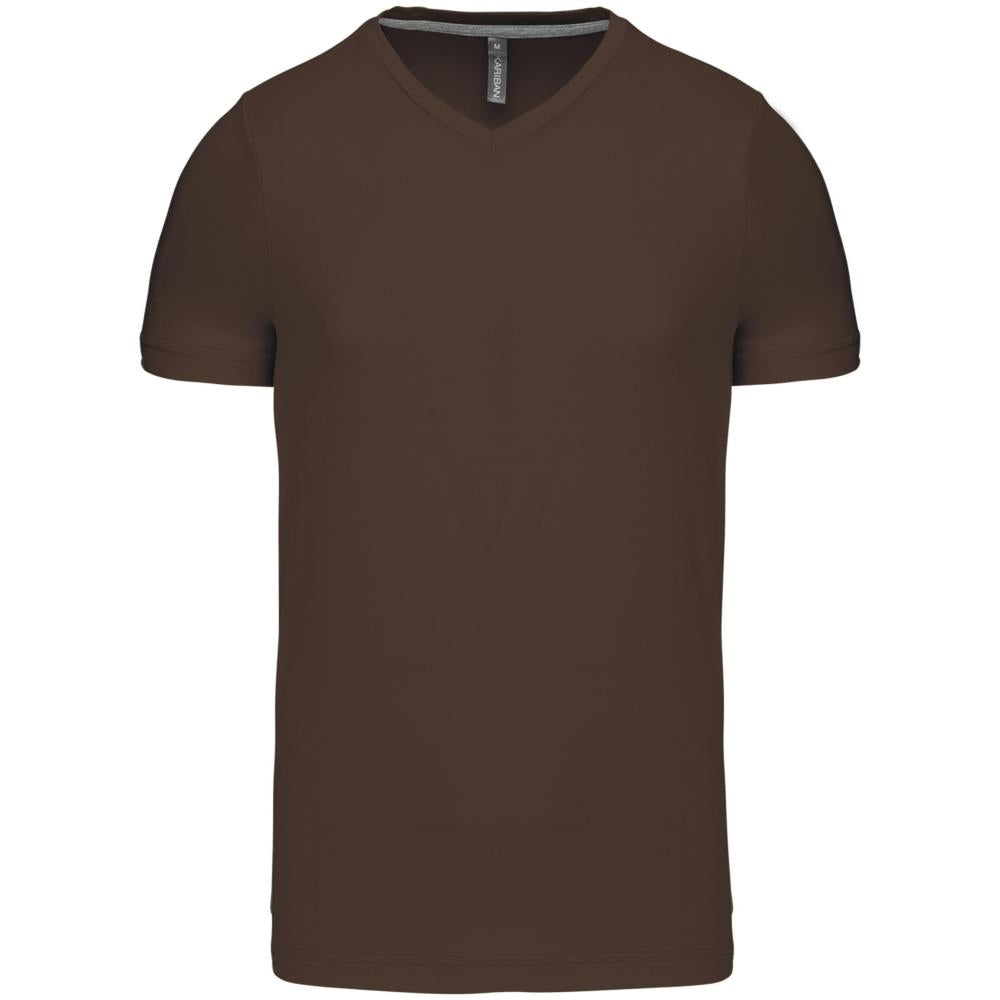 T-shirt V-hals korte mouwen