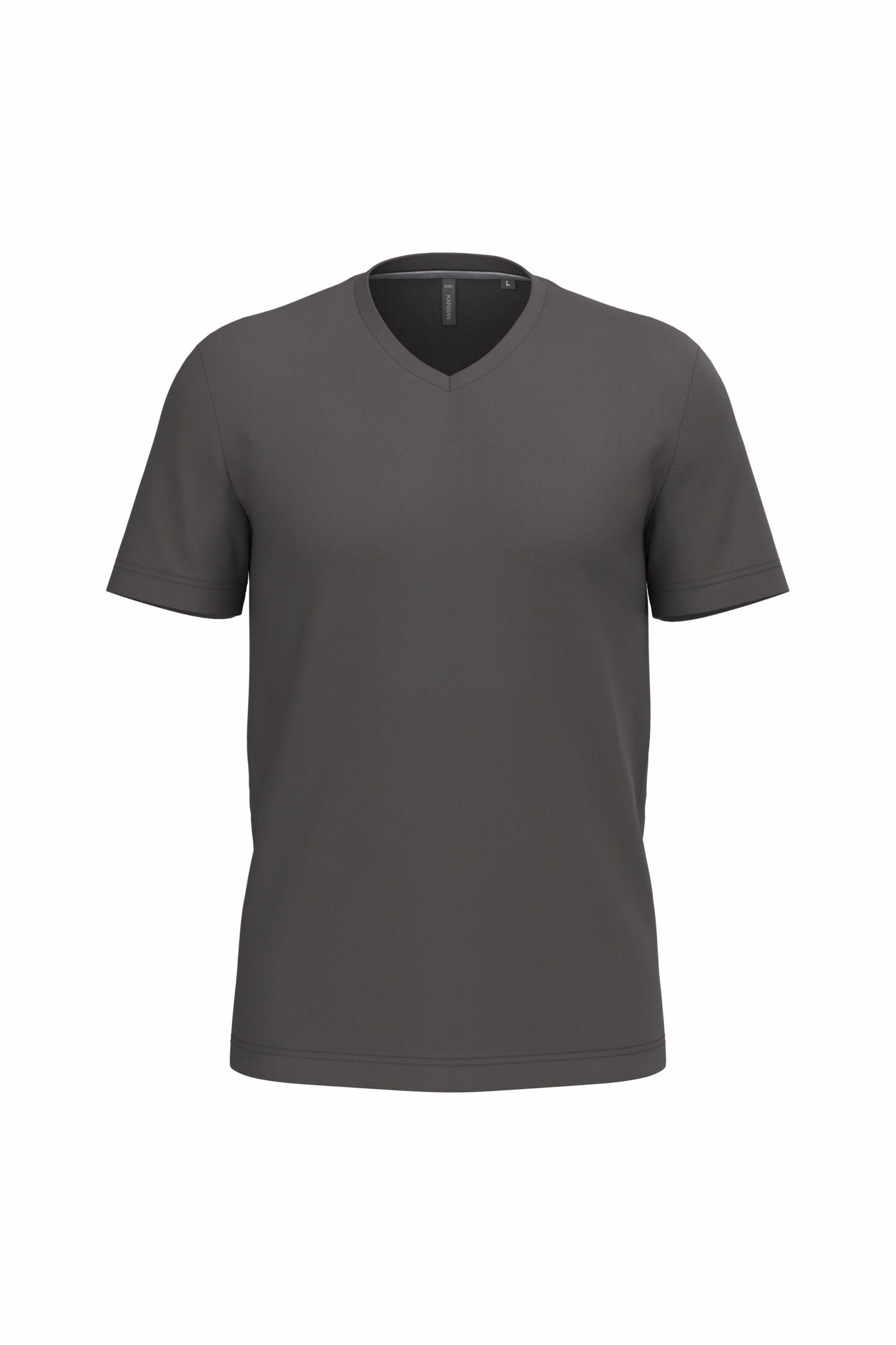 T-shirt V-hals korte mouwen