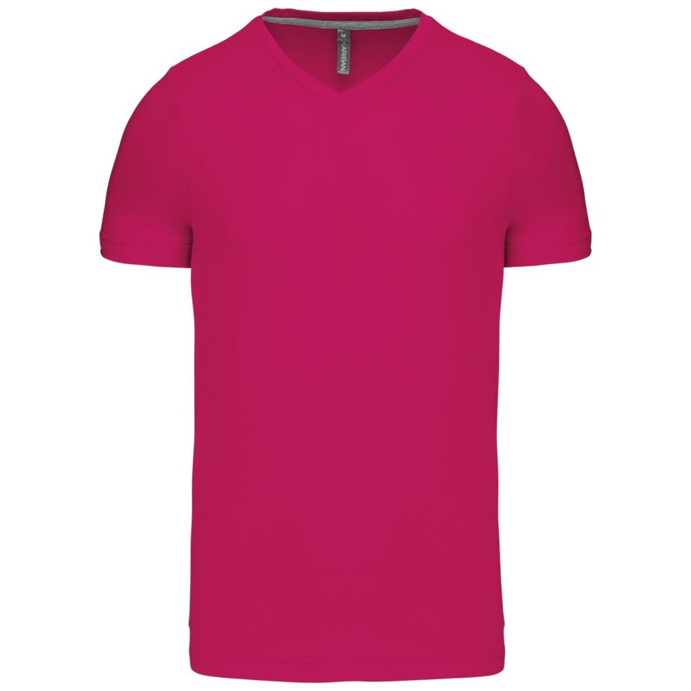 T-shirt V-hals korte mouwen