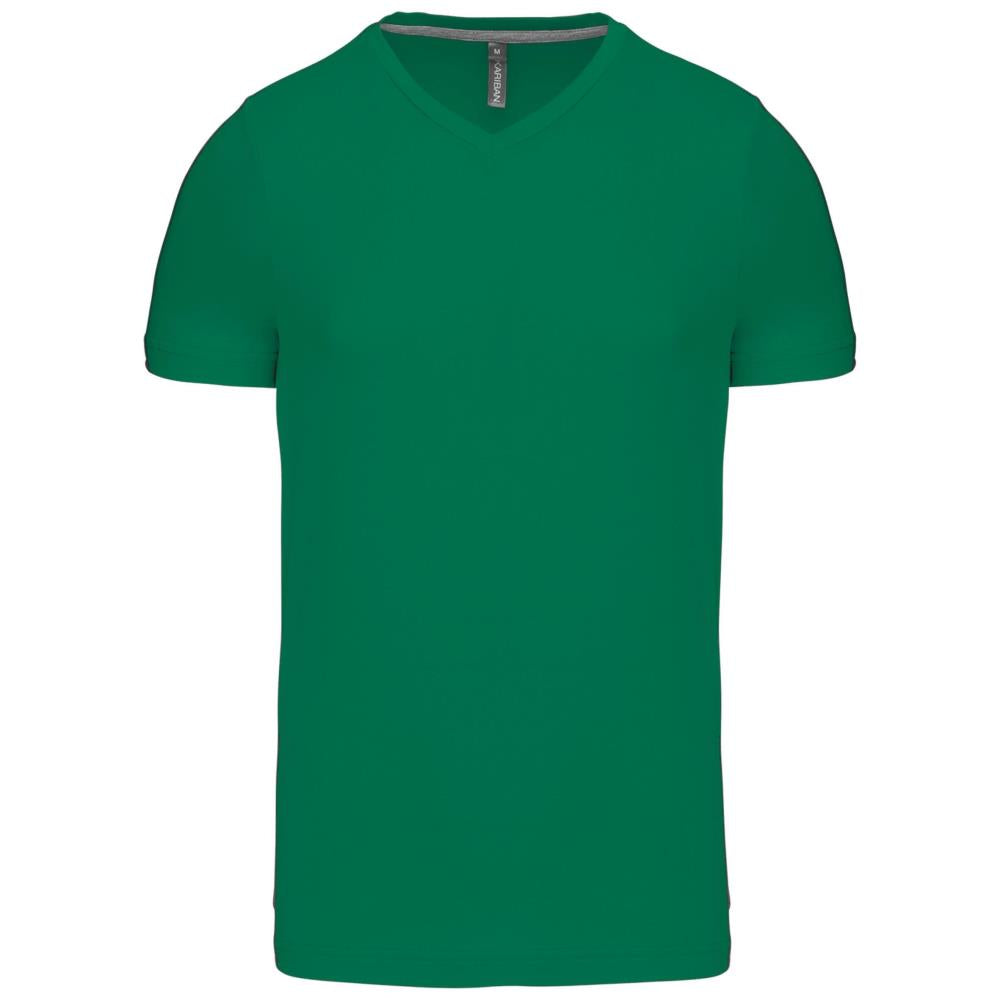 T-shirt V-hals korte mouwen
