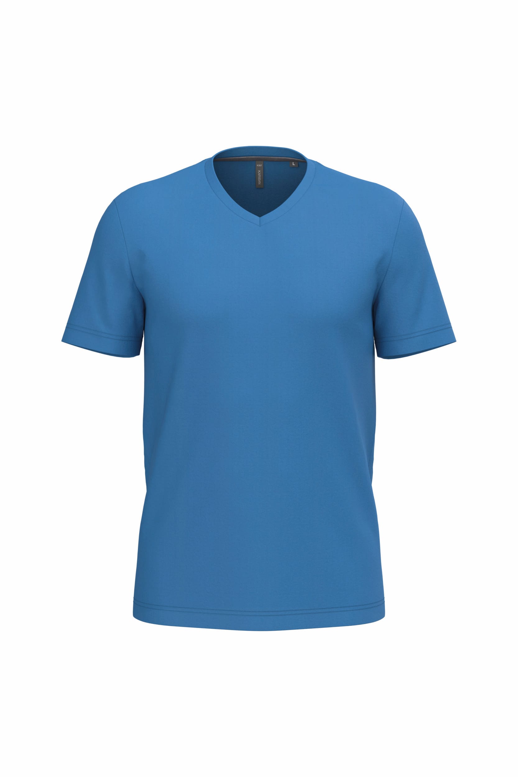 T-shirt V-hals korte mouwen