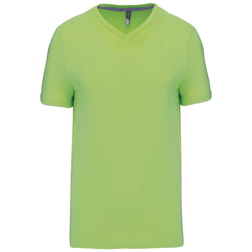 T-shirt V-hals korte mouwen