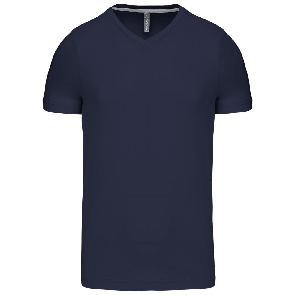 T-shirt V-hals korte mouwen