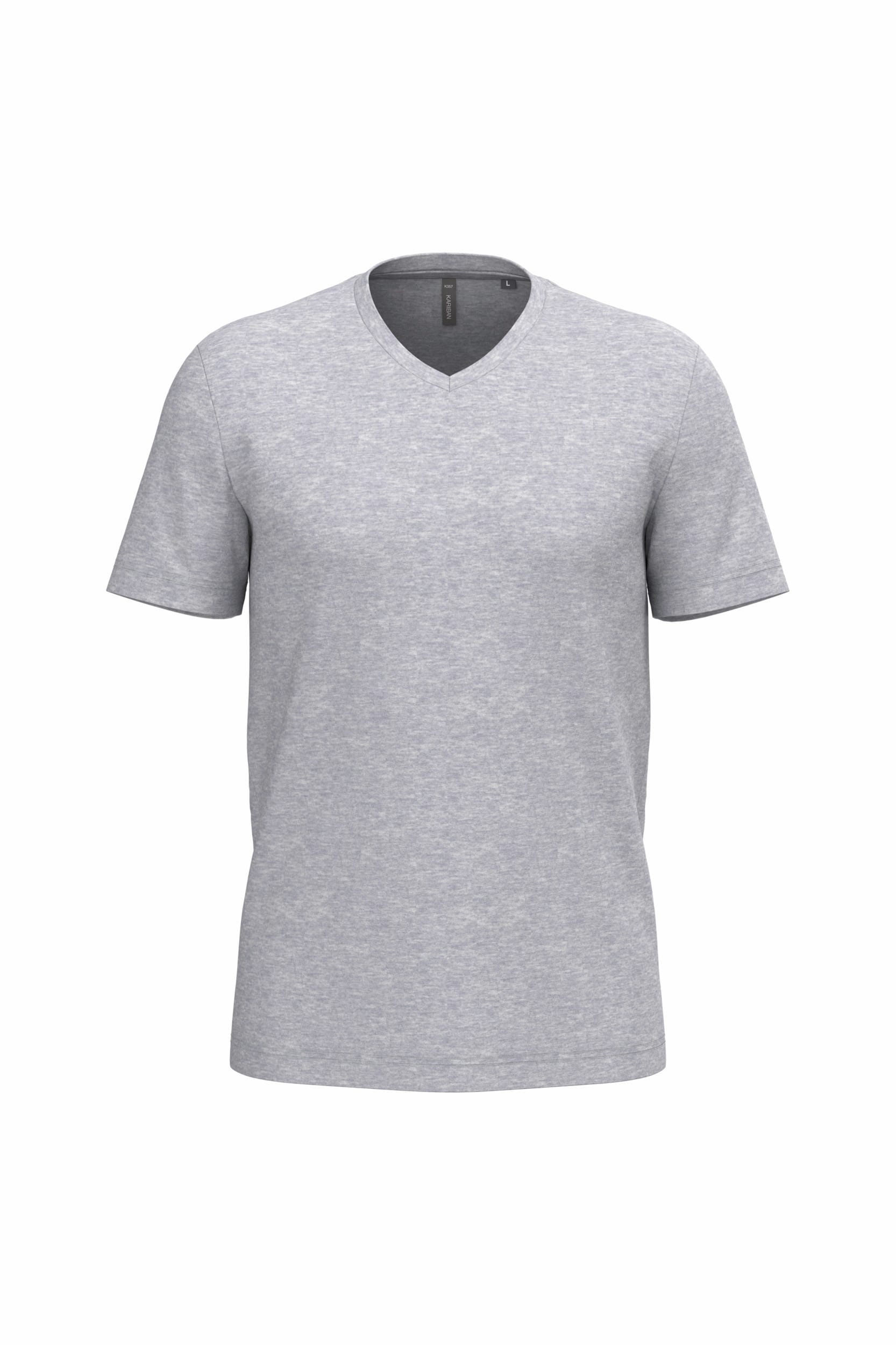 T-shirt V-hals korte mouwen
