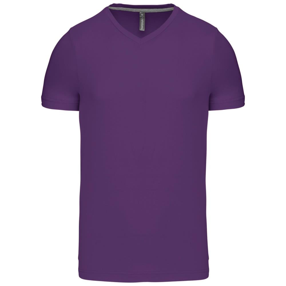 T-shirt V-hals korte mouwen