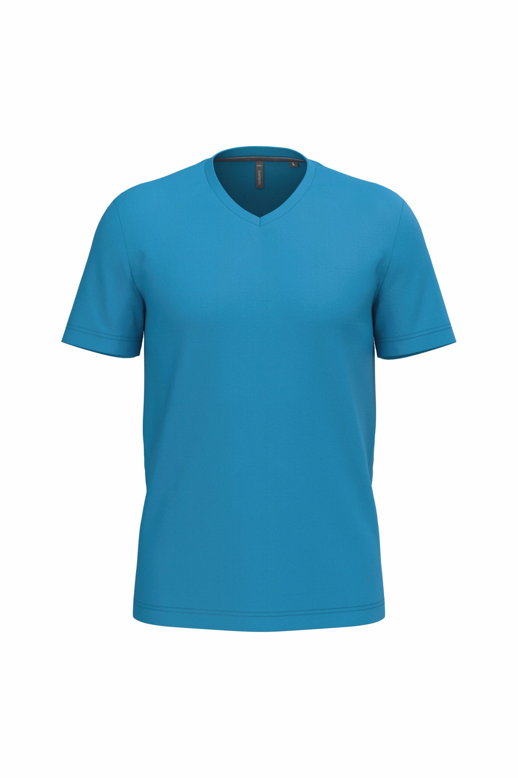 T-shirt V-hals korte mouwen