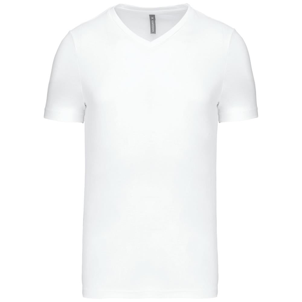 T-shirt V-hals korte mouwen