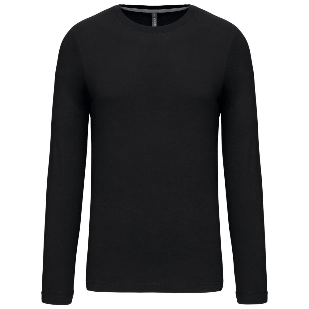 T-shirt ronde hals lange mouwen