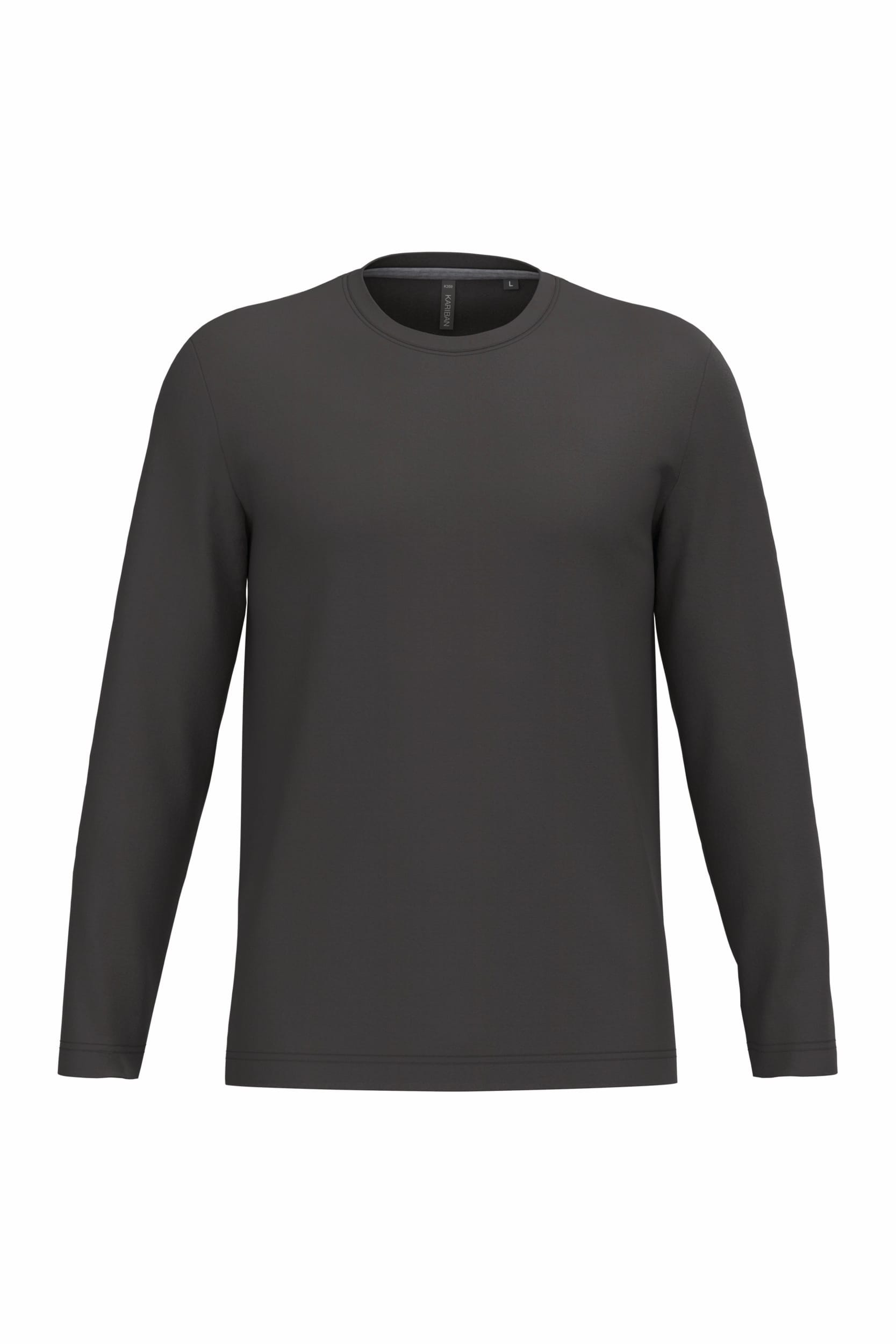 T-shirt ronde hals lange mouwen