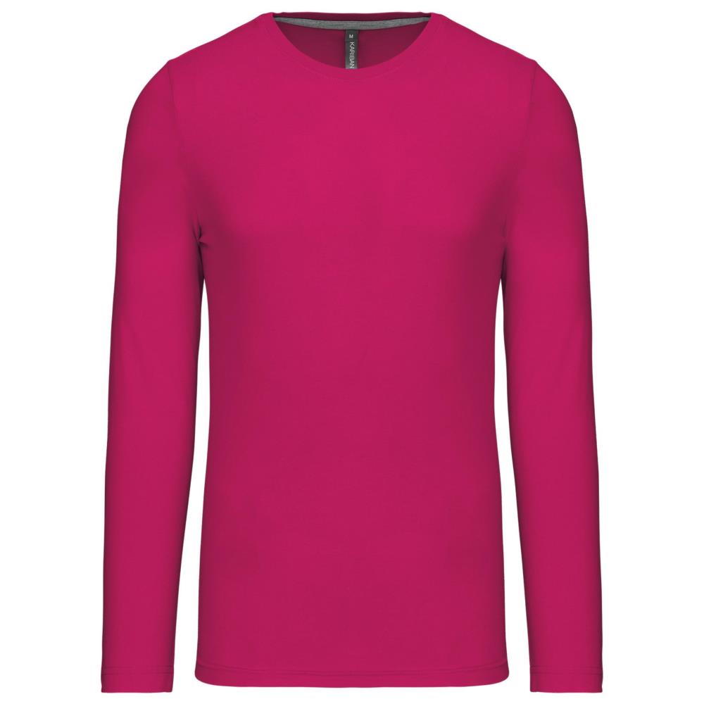 T-shirt ronde hals lange mouwen