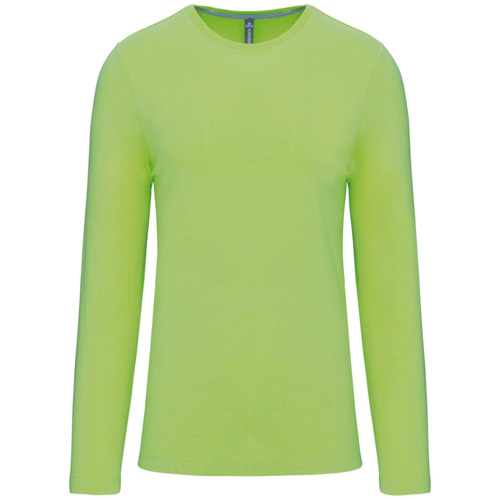 T-shirt ronde hals lange mouwen