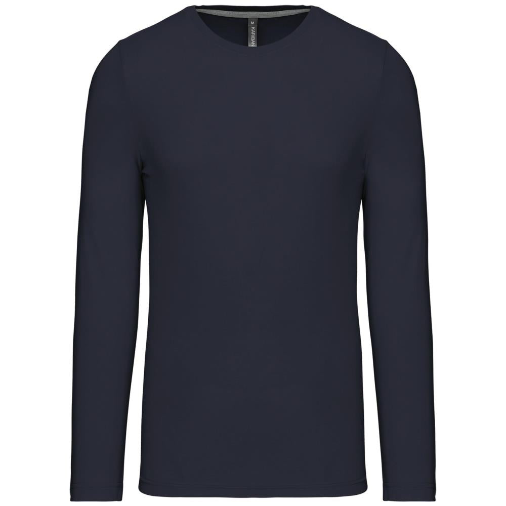 T-shirt ronde hals lange mouwen