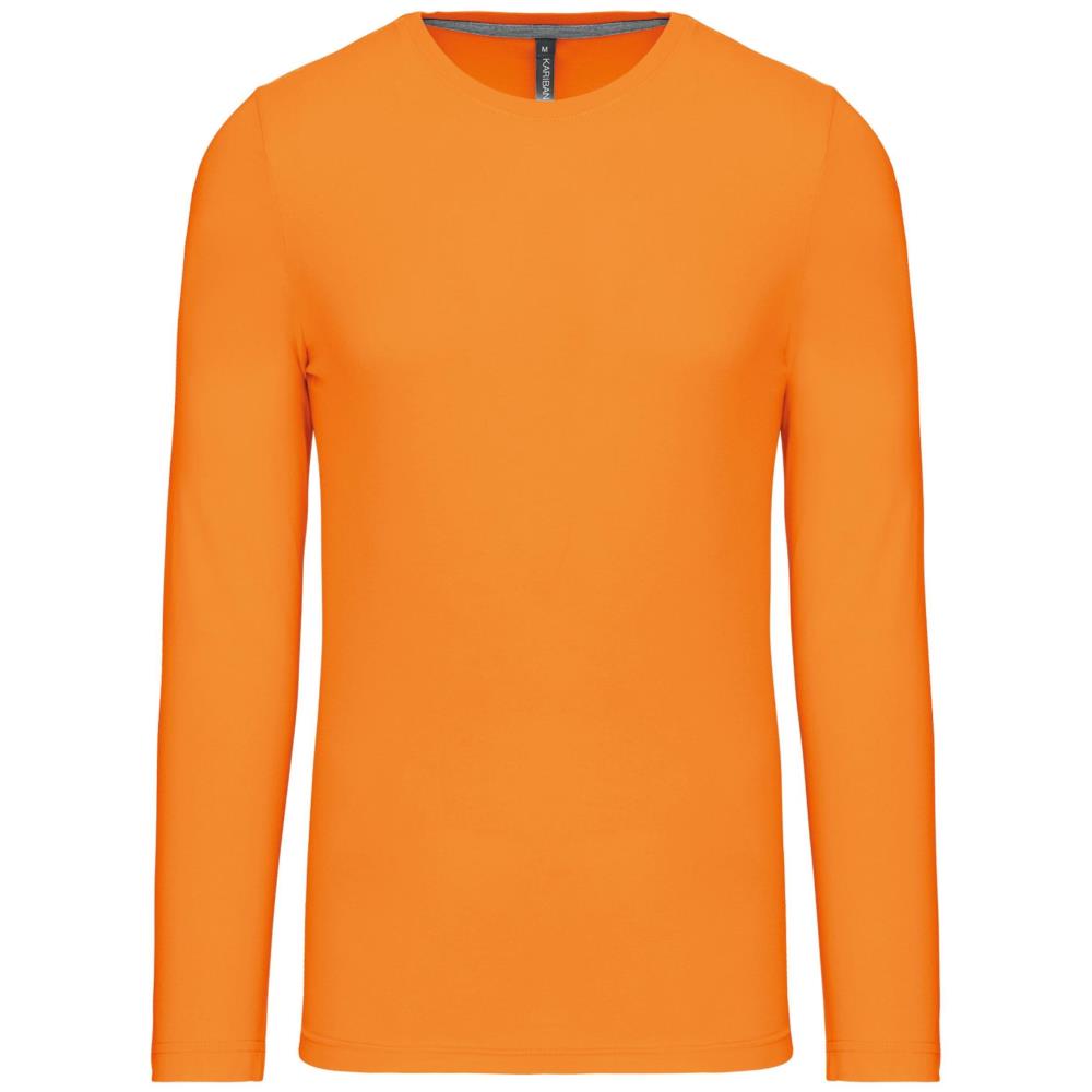 T-shirt ronde hals lange mouwen